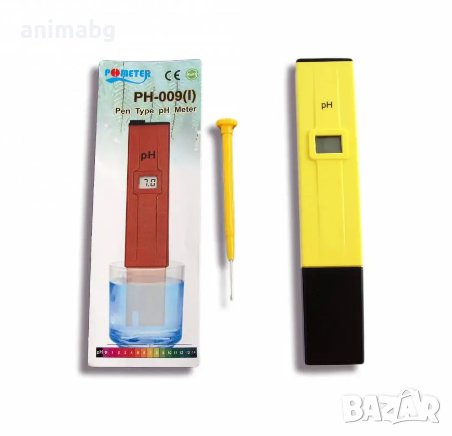 ANIMABG Цифров PH ПХ метър уред за измерване pH на вода слюнка урина и друго, снимка 3 - Друга електроника - 43971766