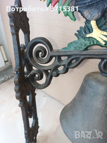 Чугунена камбана- петел, снимка 5 - Други - 52910437