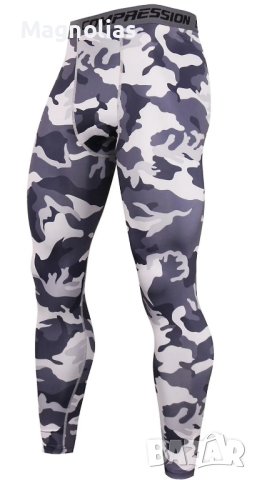 Мъжки клин Compression Camo Gray 