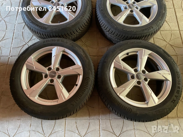 Зимни гуми 225/55/18 с джанти 18”, снимка 7 - Гуми и джанти - 52008344