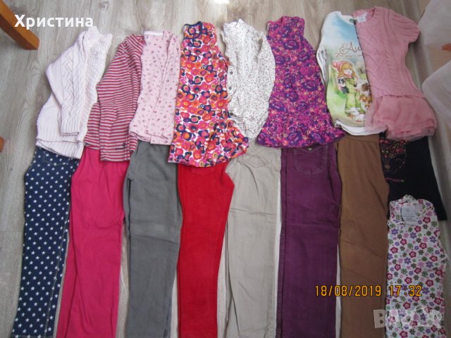 Комплекти от блузка и дънки за детска градина за 5 год., снимка 1 - Детски комплекти - 28124943