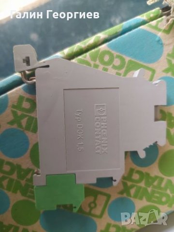 Клема Phoenix Contact DOK 1.5-TG Сив+ заземяване, снимка 2 - Резервни части за машини - 32405043