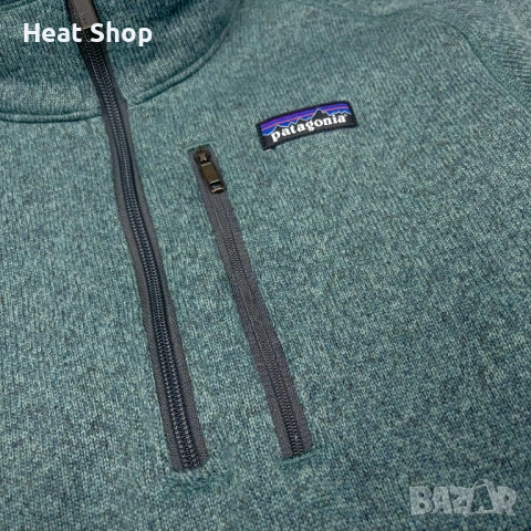 Мъжко горнище Patagonia 1/4 Zip Fleece Pullover Better Sweater, снимка 2 - Блузи - 52435160