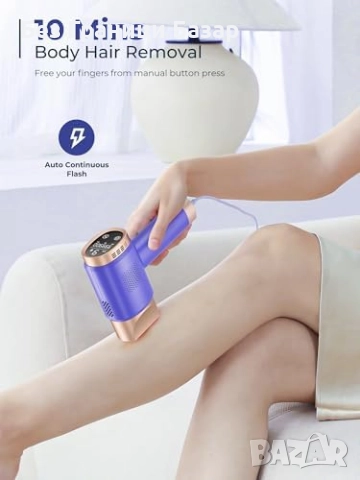 Нов IPL устройство за премахване на косми 999,900 импулса лице и тяло, снимка 7 - Други - 51996702