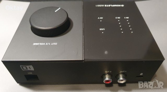 Native Instruments Komplete Audio 1 - usb аудио интерфейс, снимка 2 - Аудиосистеми - 41798960