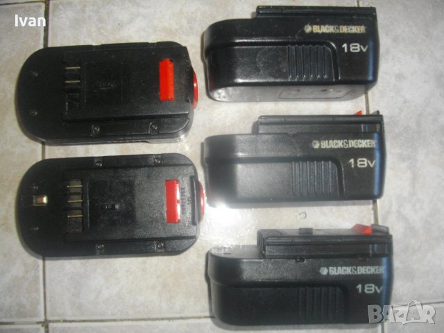 Black Decker-18 Волта-Батерия-Английска-Добра-Блек Декер-Тип Шейна, снимка 15 - Винтоверти - 36821274
