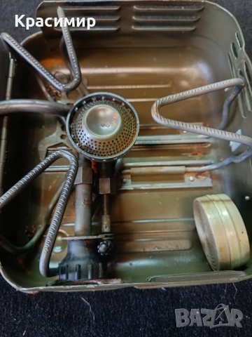 Немски военен котлон "Enders", бензинов , отлично състояние, снимка 3 - Антикварни и старинни предмети - 52921616