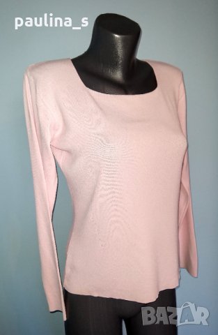 Елегантна еластична блуза в бледо розово / унисайз
