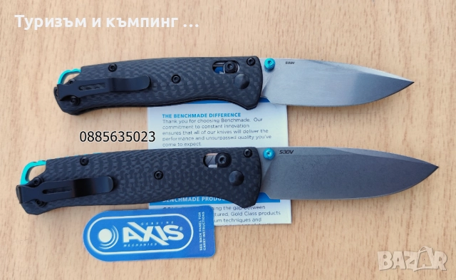 Benchmade Bugout 535 Carbon, снимка 5 - Ножове - 52945177
