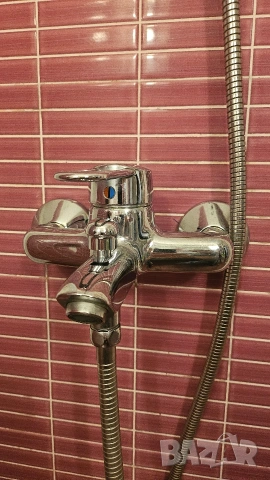 Мивка, батерия, душ и огледало за баня, снимка 7 - Други стоки за дома - 53468667