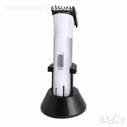 Безжичен тример за брада и тяло Kimei KM-2599  SHAV70, снимка 14 - Фризьорски принадлежности - 51095554