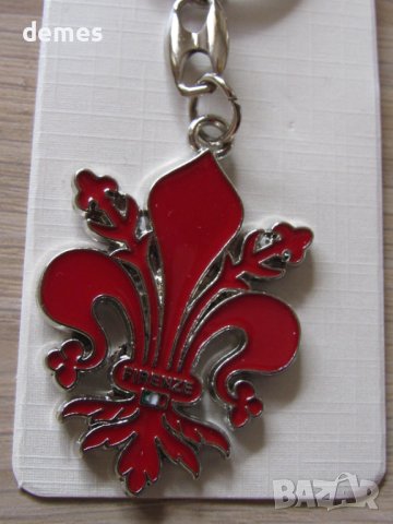 Метален ключодържател от Флоренция, Италия, снимка 3 - Колекции - 43119254