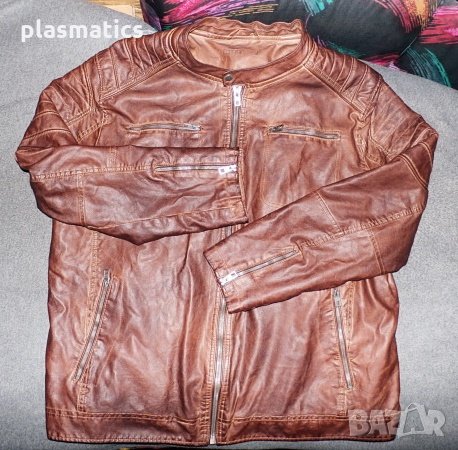кожено яке, снимка 2 - Якета - 33247601
