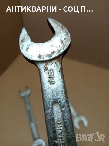 Комплект Соц Стари Гаечни Ключове., снимка 10 - Антикварни и старинни предмети - 49338272