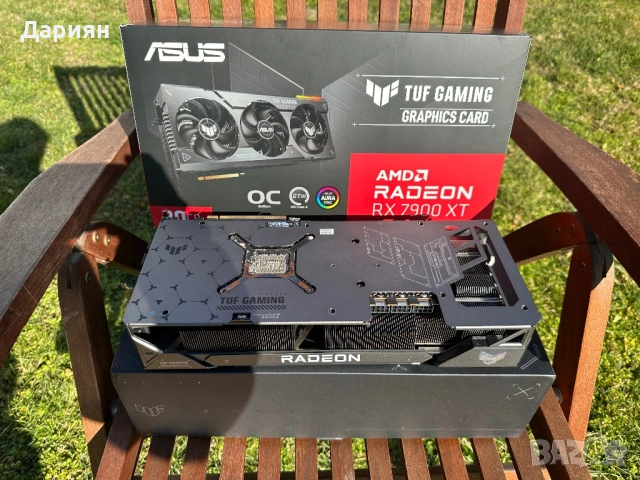 AMD Asus TUF RX7900XT OC Version 20GB, снимка 7 - Видеокарти - 53257766