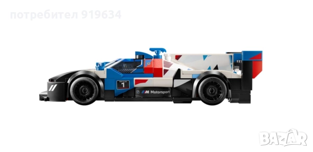 LEGO Speed Champions Състезателни коли BMW M4 GT3 и BMW M Hybrid V8, снимка 12 - Коли, камиони, мотори, писти - 52969258