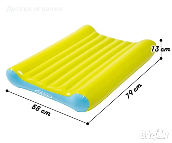 Надуваем дюшек, подложка за повиване INTEX, 79 x 58 x 13 см , снимка 3 - Надуваеми играчки - 51108047