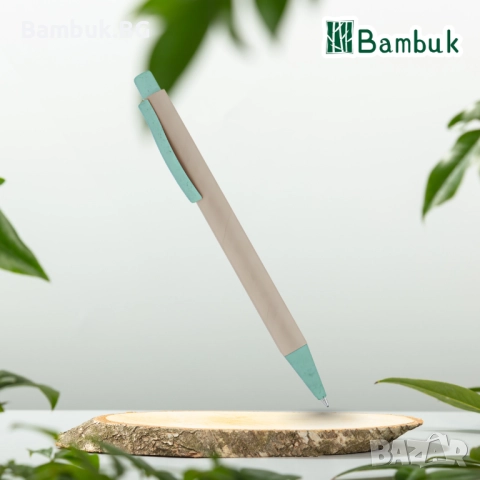 Еко химикалка с дървен клипс, снимка 3 - Ученически пособия, канцеларски материали - 52576619