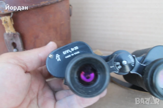 СССР бинокъл ''БПП 2 8х30 '', снимка 3 - Антикварни и старинни предмети - 50715220