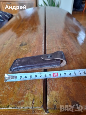 Стара кожена кания за нож #12, снимка 6 - Други ценни предмети - 43974775