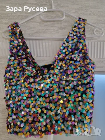 Нов топ на Zara, снимка 2 - Рокли - 48262005