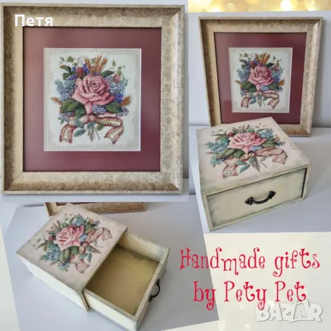 Комплект "Букет рози"