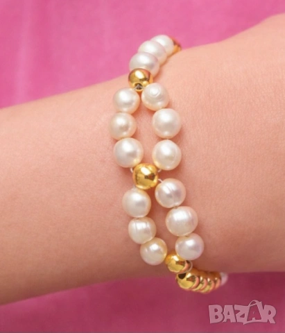 Бижута с естествени, култивирани перли - Авторска, бутикова бижутерия със сертификат, снимка 6 - Подаръци за жени - 53412691