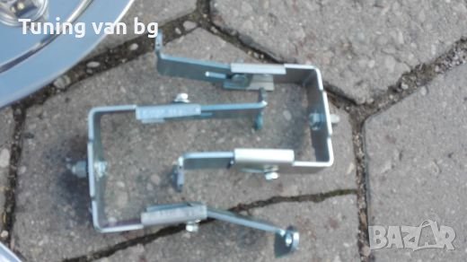 Хромирани тасове за бусове 16 цола двойни гуми Iveco Sprinter Ford, снимка 8 - Аксесоари и консумативи - 27269060