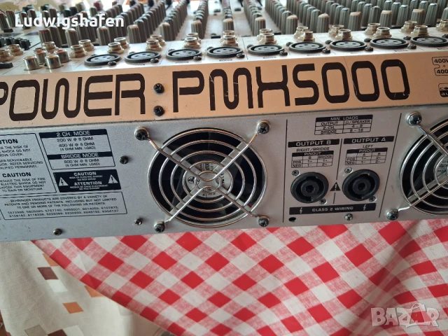20 канален пулт PMH5000, снимка 7 - Ресийвъри, усилватели, смесителни пултове - 51305805