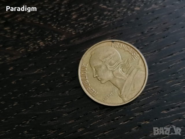 Монета - Франция - 20 сентима | 1968г., снимка 2 - Нумизматика и бонистика - 28369721