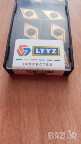 10 броя стругарски пластини LYYZ DCMT11T304 UE6020, снимка 2 - Други инструменти - 43919676