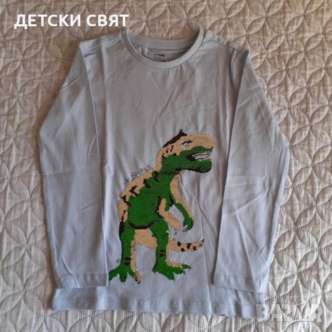 Нови детски блузи за ръст 122см. Цена 10-12лв. за брой., снимка 2 - Детски Блузи и туники - 39036829