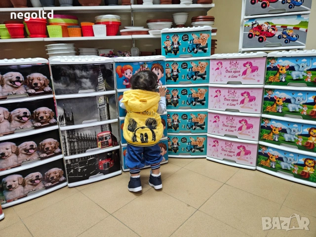 Шкаф за момче Колички - от 2 до 6 чекмеджета, снимка 5 - Мебели за детската стая - 53441999