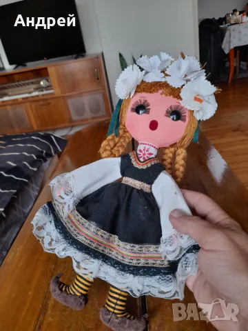 Стара кукла за стена #11, снимка 2 - Други ценни предмети - 47760376