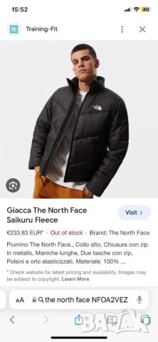 Мъжко зимно яке The North Face Giacca Saikuru — Размер L, снимка 10 - Якета - 43895725