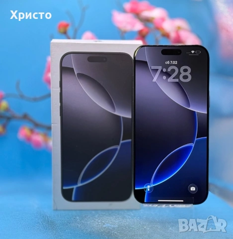 Apple iPhone 16 Pro Max, 256GB, 5G, Black Titanium  