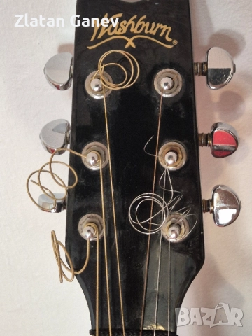 Електро-акустична китара Washburn D-12 SCE / Korea, снимка 4 - Китари - 51619283