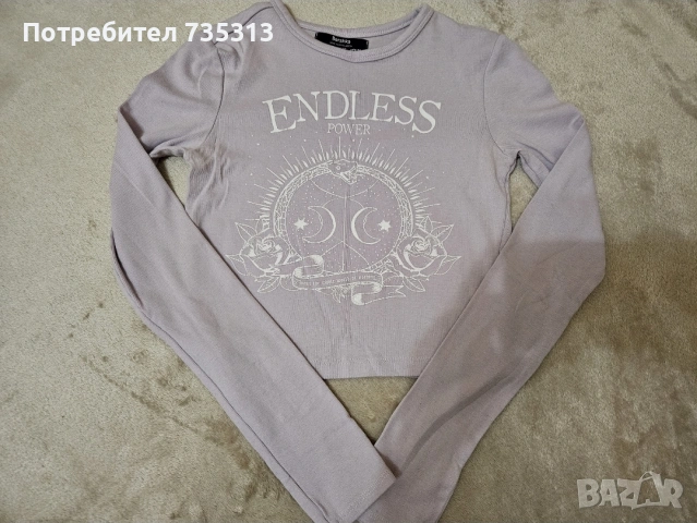 Лот дамски блузи с дълъг ръкав - Bershka, H&M, Tally Weijl, New Yorker, снимка 7 - Блузи с дълъг ръкав и пуловери - 46575330