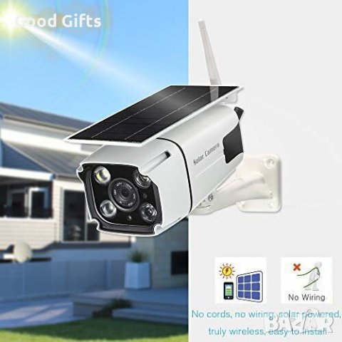 Външна IP Camera Соларна батерия WiFi Камера Водоустойчива 960P, снимка 6 - IP камери - 38091690