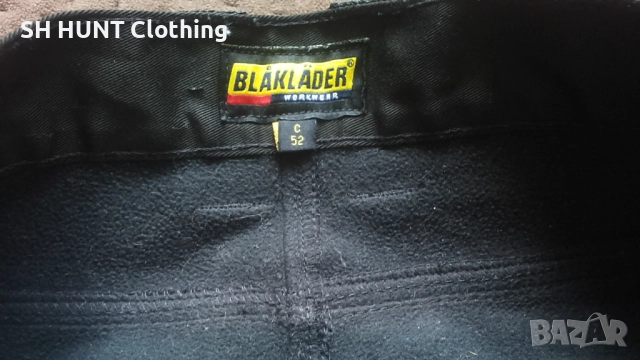 BLAKLADER 1500 CRAFTSMAN Softshell Winter Trouser размер 52 / L зимен работен панталон W4-662, снимка 15 - Панталони - 52618201