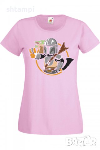 Дамска тениска Star Wars mandalorian baby yoda 2,Филм,Игра,superhero,Изненада,Подарък,Повод,, снимка 10 - Тениски - 37732021