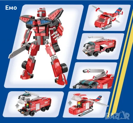 Детска играчка робот трансформарс - wj8, снимка 4 - Коли, камиони, мотори, писти - 47724630