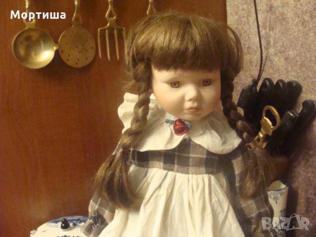 Немска порцеланова кукла , снимка 2 - Колекции - 27578766