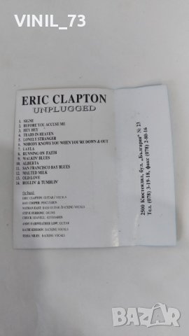 Eric Clapton – Unplugged, снимка 3 - Аудио касети - 37878196