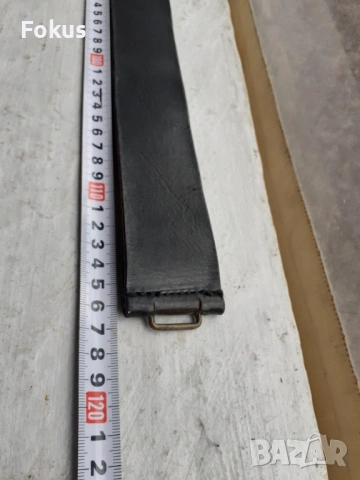Съветски военоморски кожен колан с бронзова тока, снимка 8 - Антикварни и старинни предмети - 53444593
