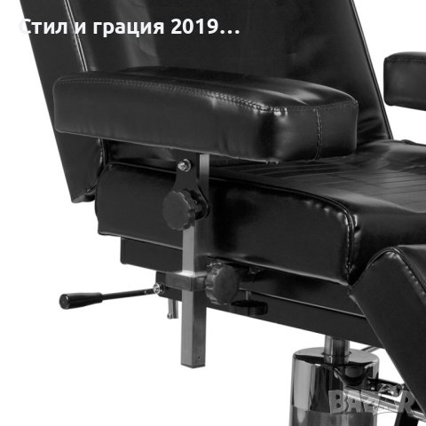Хидравлична кушетка за татуиране Pro INK 210H 180 X 58/83 X 64/80, снимка 9 - Кушетки - 43834500