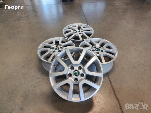 4бр.алуминиева джанта 17цола за Skoda 5x112