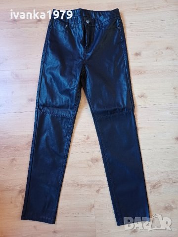Кожен панталон H&M р.XS/34
