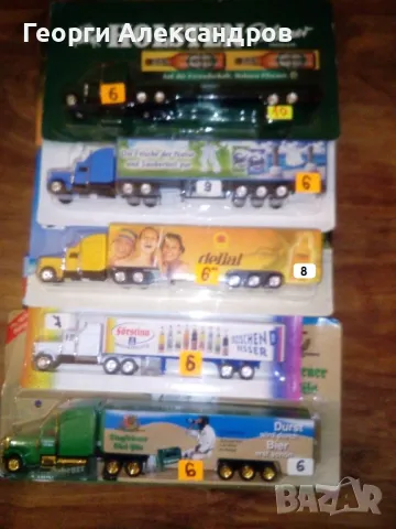 Камиончета в мащаб Н0 1/87, снимка 2 - Колекции - 48209360