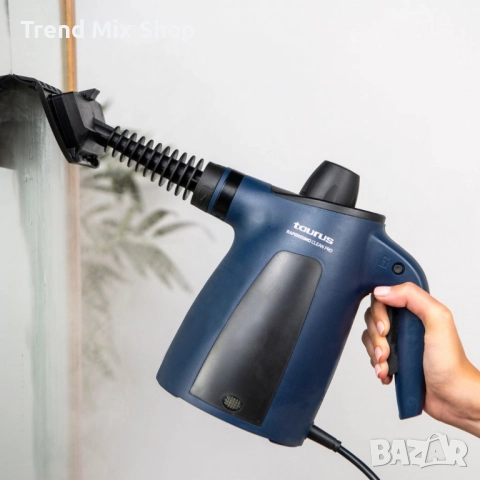 Парочистачка Taurus Rapidissimo Clean Pro -1050W, 3.5 bar, 9 аксесоара, снимка 14 - Парочистачки и Водоструйки - 51697077